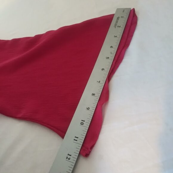 Catherines women's size 2X (22/24) hot pink top - Picture 10 of 15